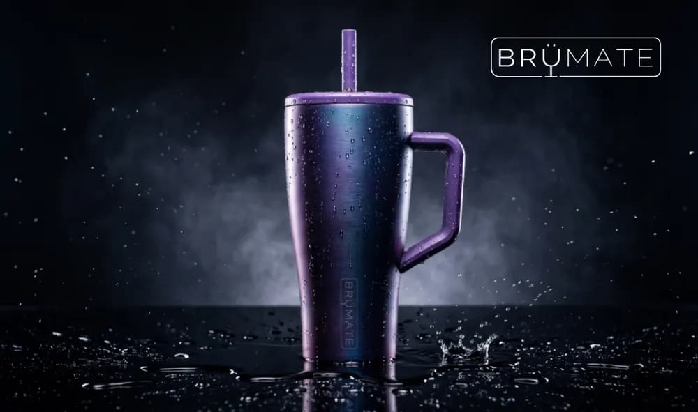 Brumate tumbler ad still