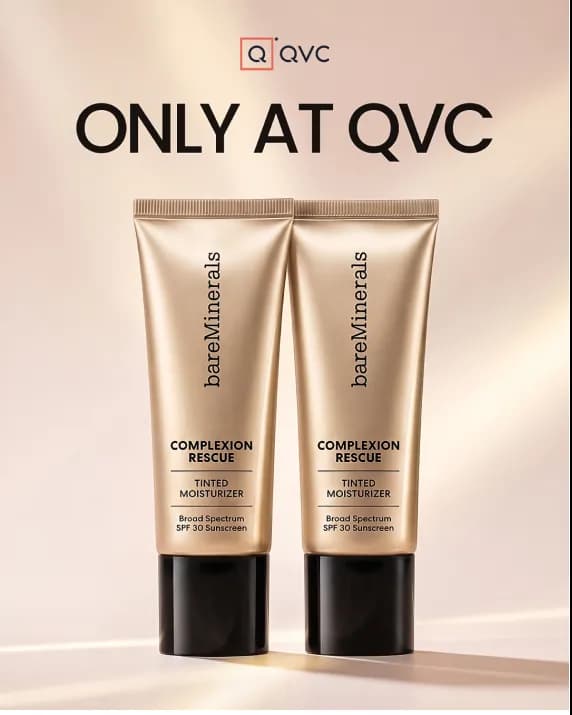bareMinerals ad: Only at QVC