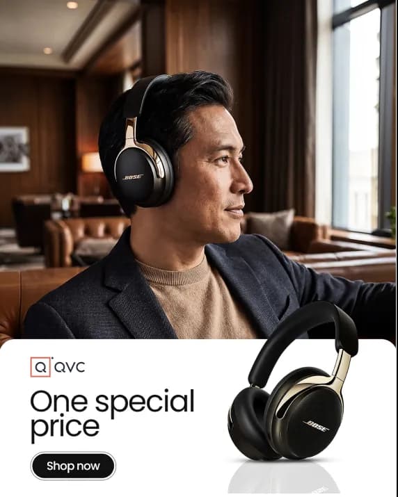 QVC Bose headphones ad: One special price